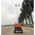 7 meters portable telescopic LED light tower